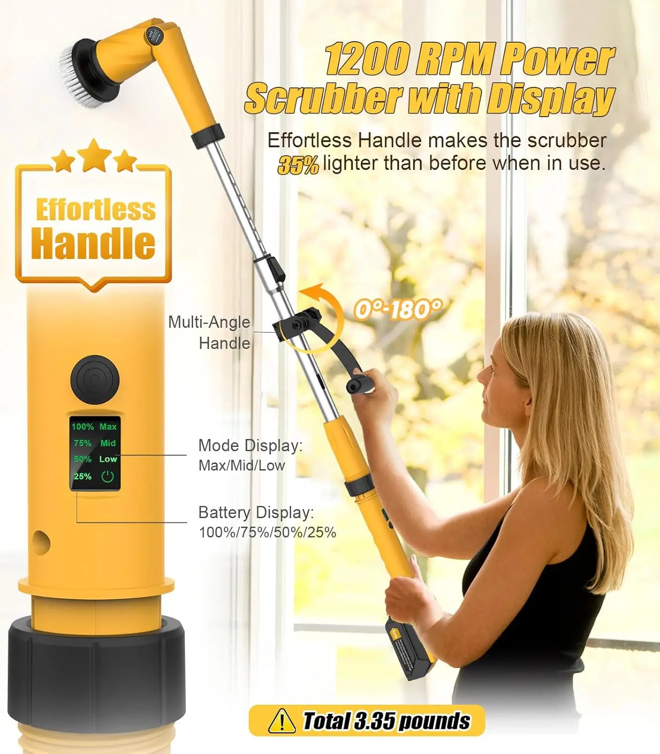Q3 Pro Electric Spin Scrubber Qimedo