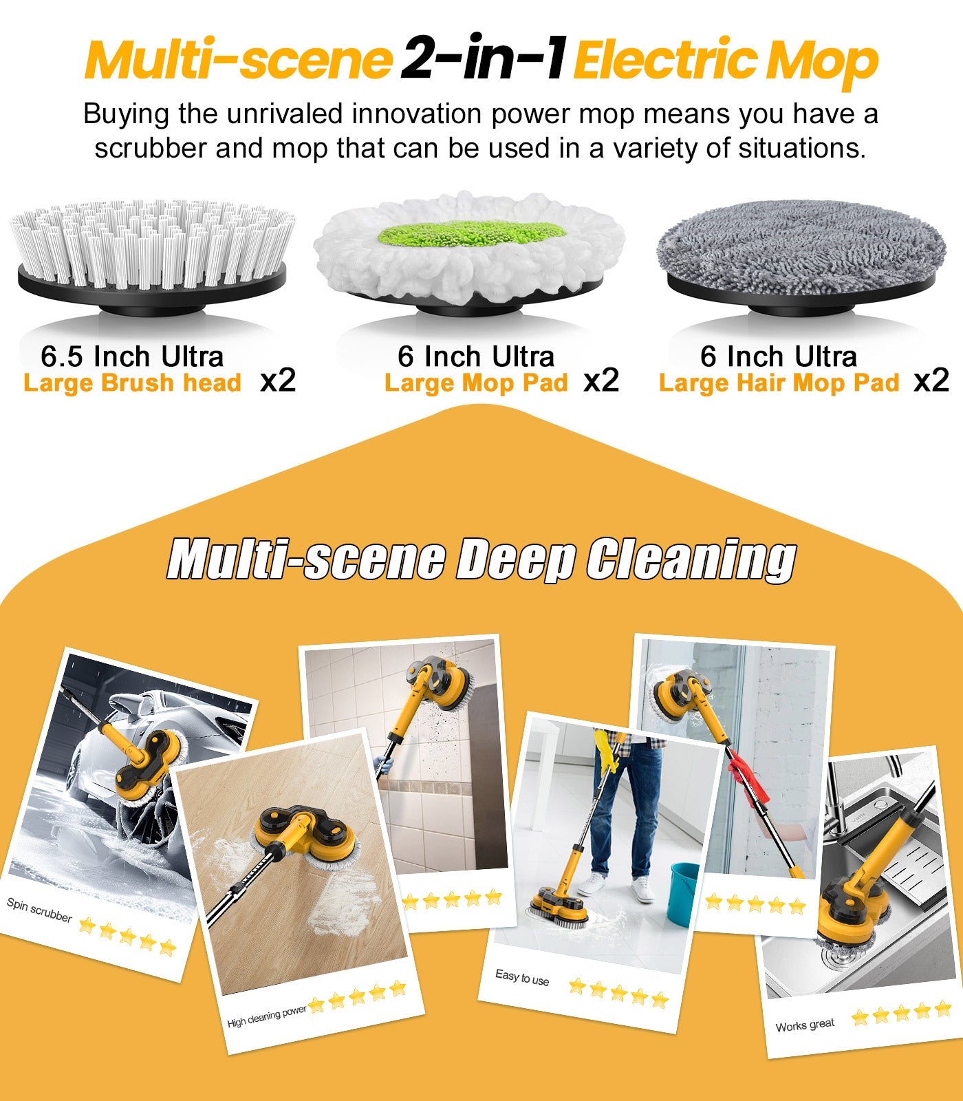 M1 Electric Mop Qimedo