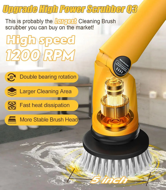 Q3 Pro Electric Spin Scrubber Qimedo