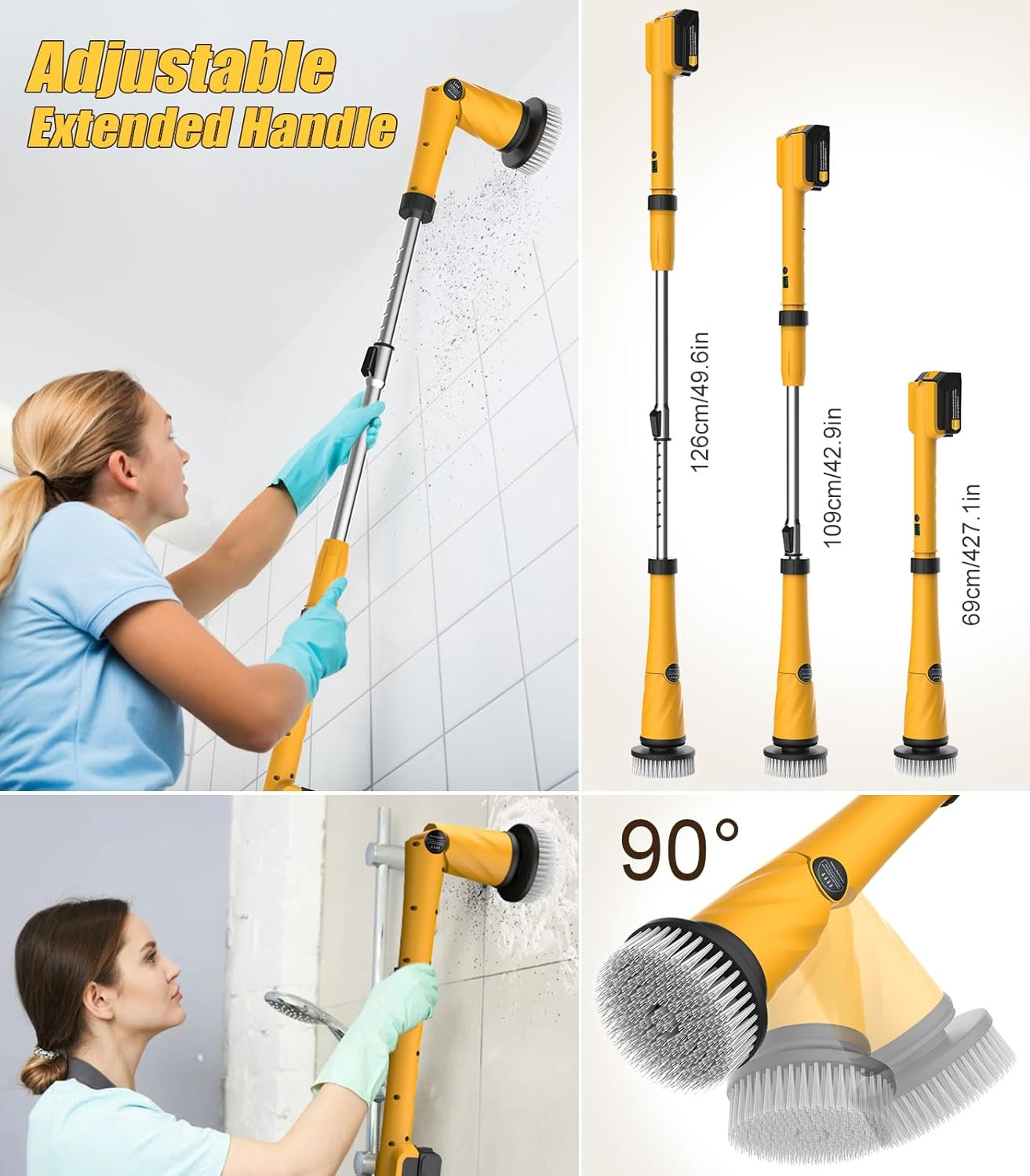 Q3 Pro Electric Spin Scrubber - Qimedo