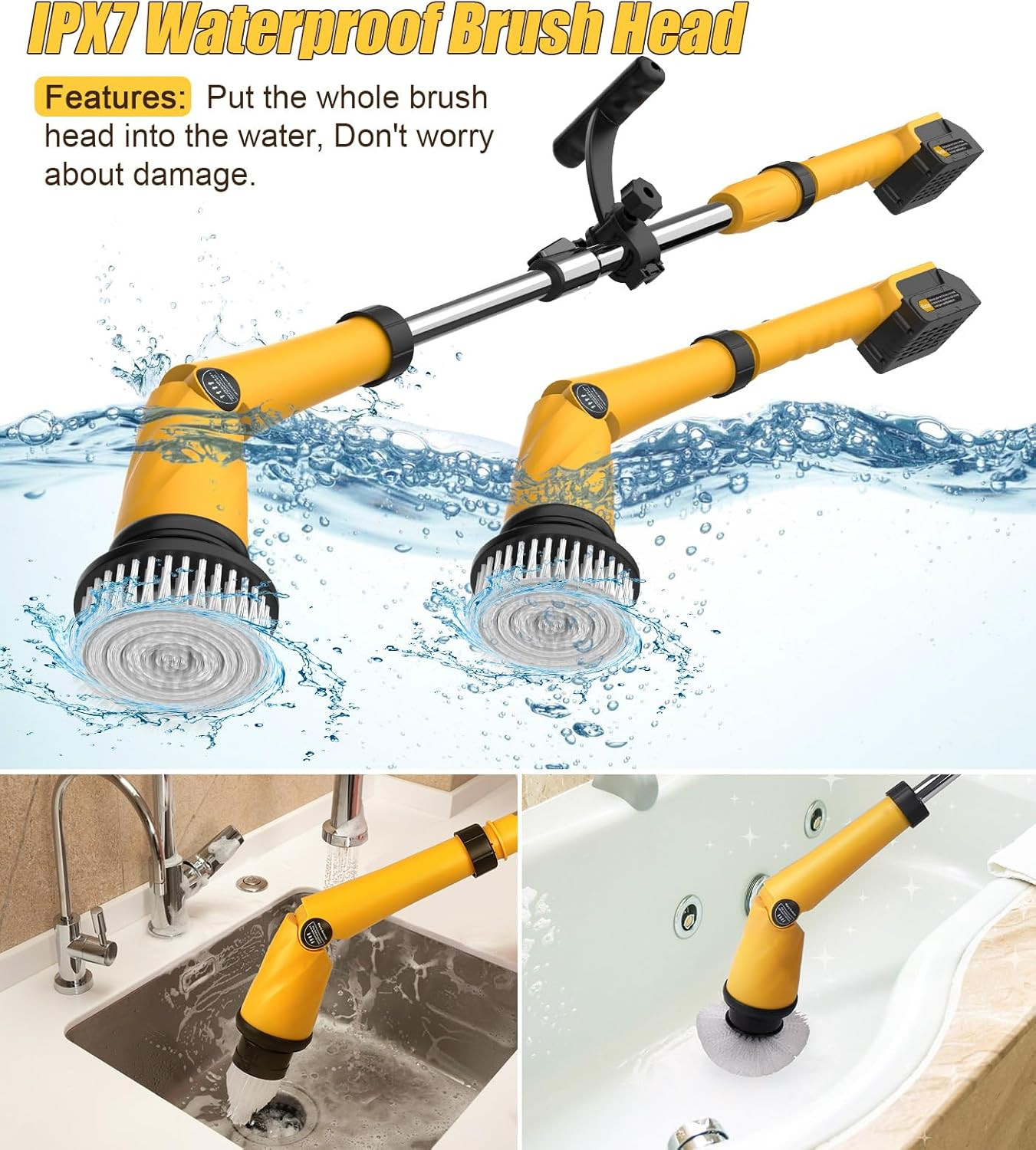 Q3 Pro Electric Spin Scrubber - Qimedo