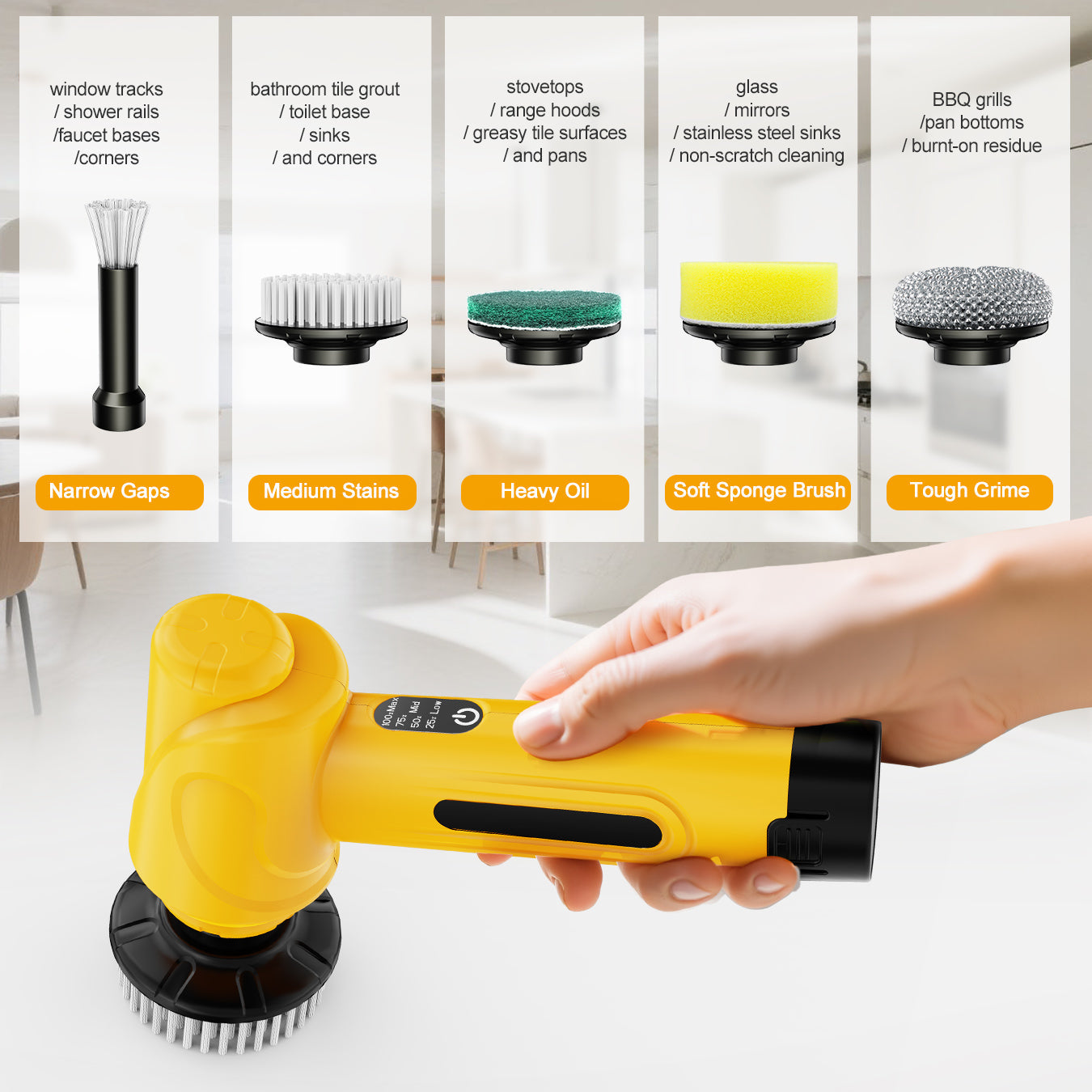 Qimedo Q4 Mini Kitchen Scrubber Qimedo