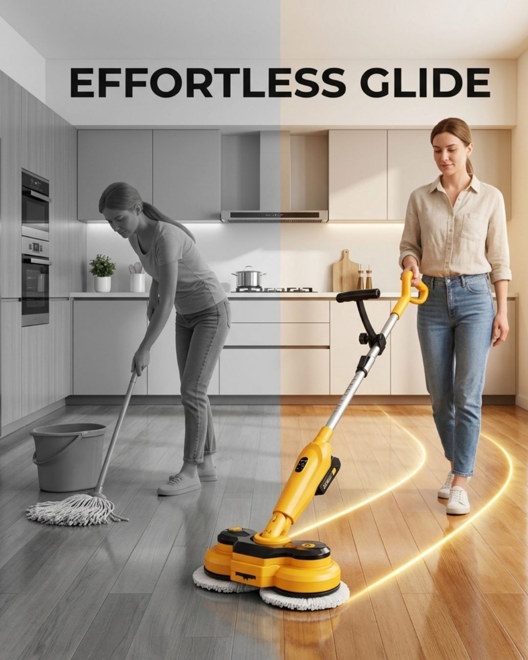 Qimedo M3 Pro Cordless Electric Mop | 800 RPM & Makita Compatible Qimedo
