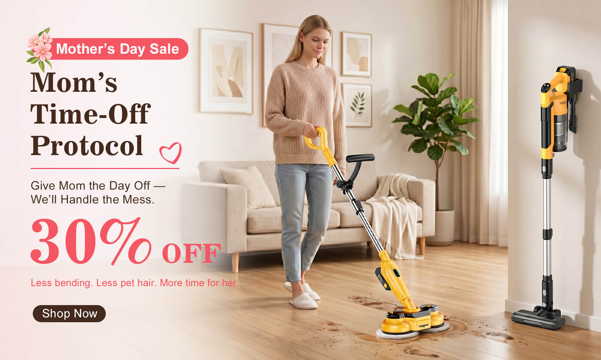Qimedo M3 Smart Device Mother's Day Campaign Poster - 