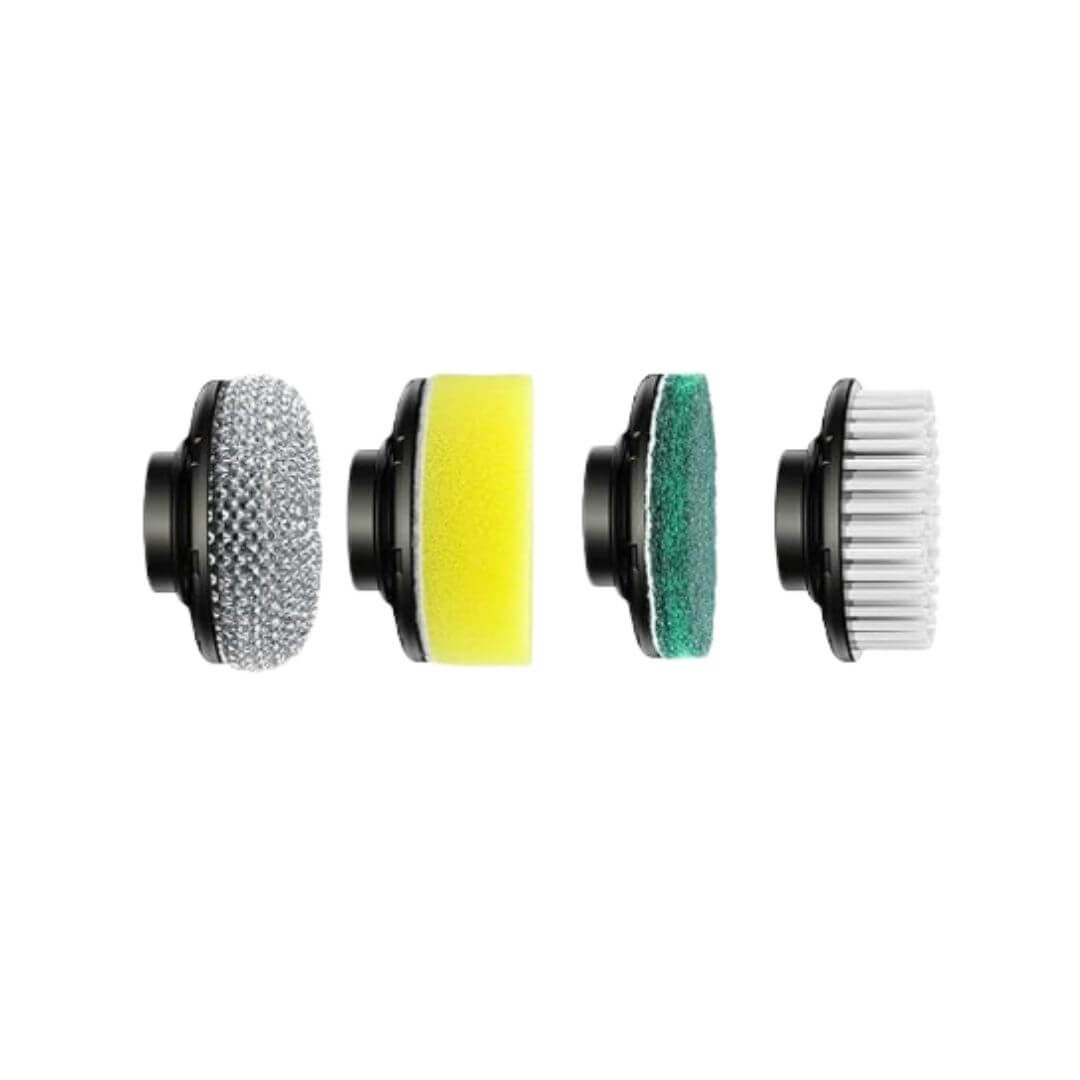 Set  Qimedo electric spin scrubber replacement brush heads pack
